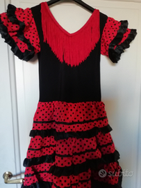 Vestiti di carnevale per bimba 8-10 anni