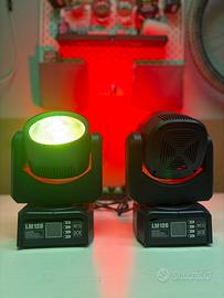 2 Teste mobili Betopper 120W DMX - Garanzia