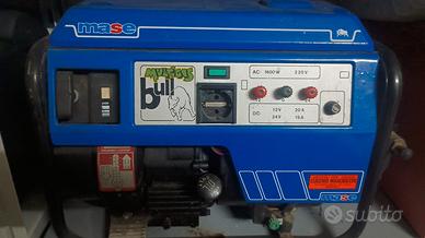 Gruppo elettrogeno Generatore Mase Bull Multigas 