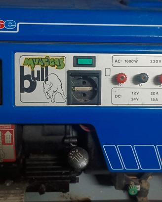 Gruppo elettrogeno Generatore Mase Bull Multigas 