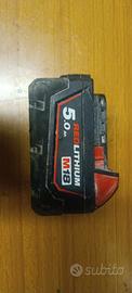 Batteria Milwaukee M18 5.0Ah