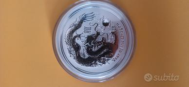2 oncie Lunar Series II argento 