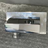 Supporto doccino acciaio cromato Carimali 32615