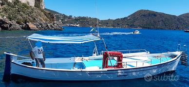 Barca da pesca e licenza pesca e pescaturismo