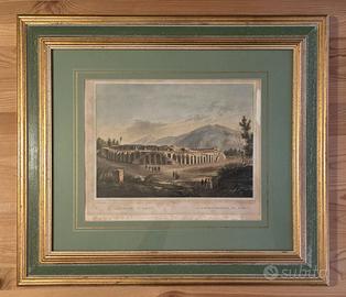 Antica Stampa Anfit. Pompei - Cuciniello e Bianchi