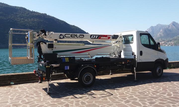 Piattaforma aerea CELA DT 25 metri con 45% di cred