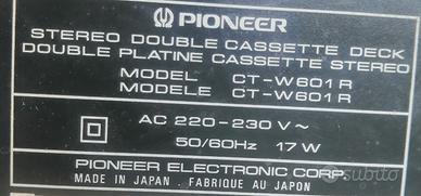 Doppia piastra vintage da riparare