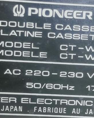 Doppia piastra vintage da riparare