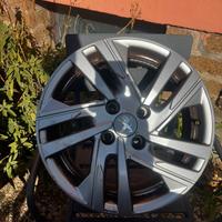 Cerchi in lega Peugeot originali – 16” 4x108 ET25 