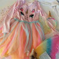 vestito da fatina con faccia di unicorno H&M