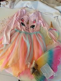 vestito da fatina con faccia di unicorno H&M