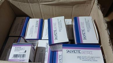 Salviette forate per la detersione dell'unghia