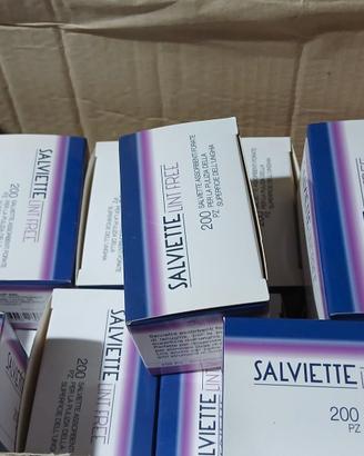 Salviette forate per la detersione dell'unghia