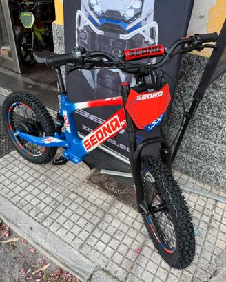 Mini E-Bike Sedna SX 20 Blu Rosso e Bianco