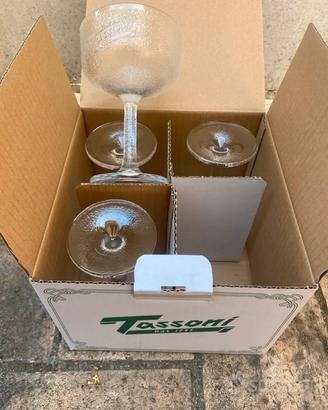 Bicchieri cedrata tassoni. Set 4 pz