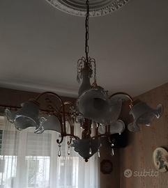 lampadario vintage 