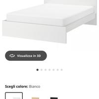Letto matrimoniale Malm Ikea