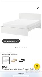 Letto matrimoniale Malm Ikea