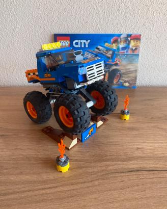 Lego City 60180 Monster Truck completo