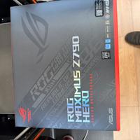 Asus rog z790 + INTEL I9 14700K + PSU 1000w