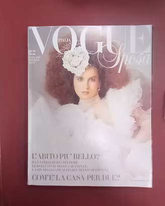 Vogue Sposa Italia  gennaio  1983 rara edizione  