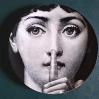 Piatto Fornasetti T&V n.334 - "Silenzio" - OCCASIO