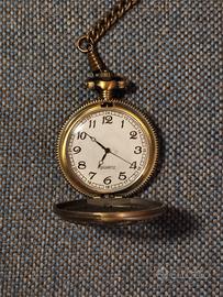 Orologio da taschino stile vintage al quarzo 