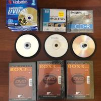 CD + DVD masterizzabili + Custodie