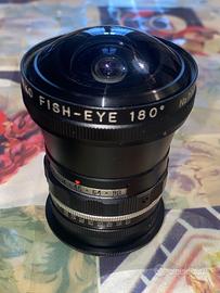 Obiettivo  FISH-EYE KENKO 180 gradi