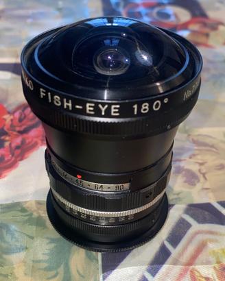 Obiettivo  FISH-EYE KENKO 180 gradi
