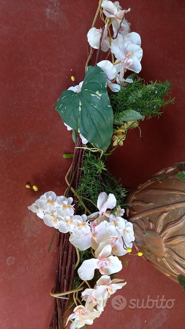 vaso con fiori finti - Giardino e Fai da te In vendita a Verona