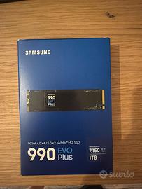 SSD NVMe Samsung 990 EVO Plus 1TB NUOVO