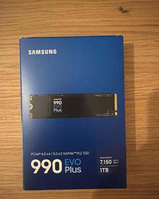 SSD NVMe Samsung 990 EVO Plus 1TB NUOVO