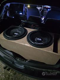 Subwoofer 38cm 5000w RMS + Ampli 8500w RMS