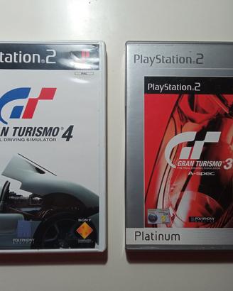 Gran turismo 3+ Gran turismo 4, PlayStation2, PS2