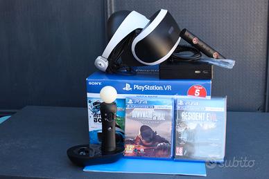 Visore PlayStation PS VR Mega Pack PS4 PS5 Move 