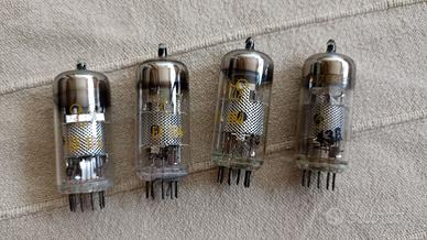 QUARTETTO VALVOLE RFT NOS EF 184