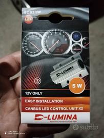 resistenza luci led spia avaria 5w.. 21w  