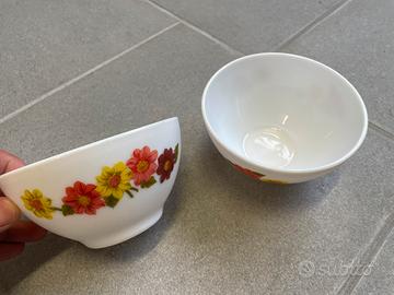 VINTAGE DUE SCODELLE NUTELLA ARCOPAL TAZZA