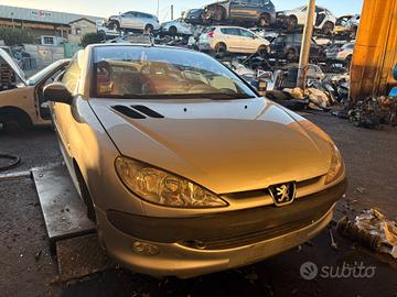 PEUGEOT 206cc 1.4B - ANNO 2001 - PER RICAMBI