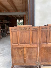 Struttura per letto antica