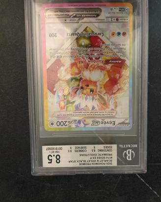 Pokemon Eevee ex Promo 174 BGS 8.5 Gradata
