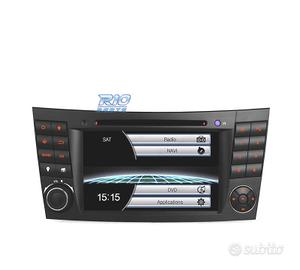 RADIO NAVIGATORE 7" PER MERCEDES CL. E W211 CLS W