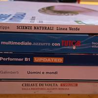 Libri Scuola Superiore primo e terzo anno