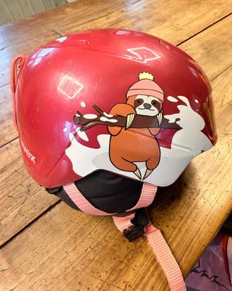 Casco + mascherina bambino/a 5-6 anni