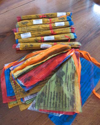 BANDIERINE DI PREGHIERA TIBETANE
