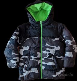 Giubbotto imbottito cappuccio Benetton  6-7 anni