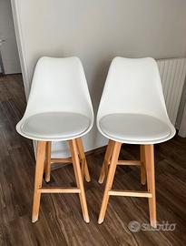 Set 2 sgabelli nordici da cucina SKLUM