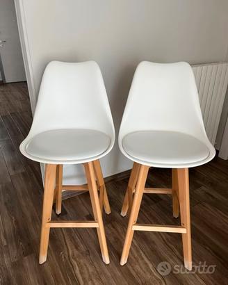 Set 2 sgabelli nordici da cucina SKLUM