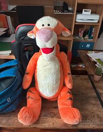 Peluche disney tigro gigante mai usato